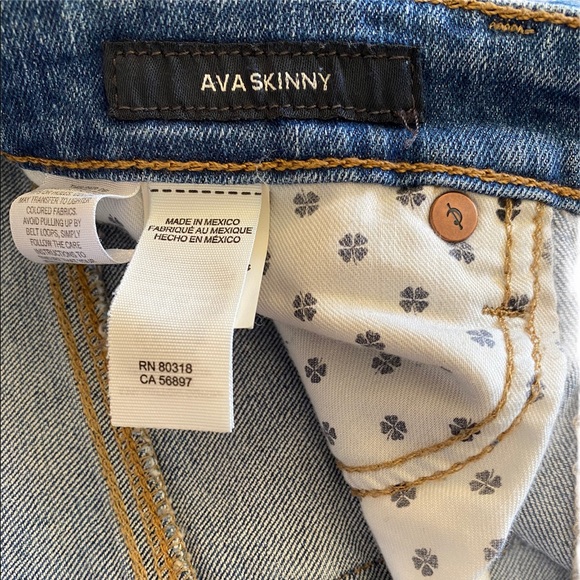 Lucky Brand Lucky You Ava Skinny Jeans Size 2/26 - Picture 6 of 10